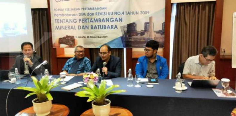Para praktisi menyoroti RUU Minerba yang syarat kepentingan pengusaha tambang