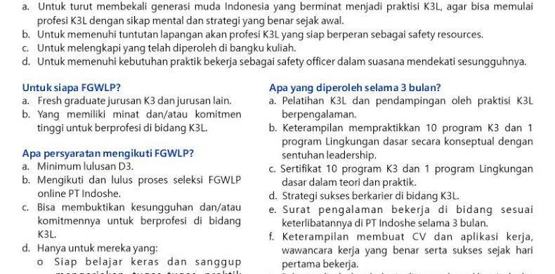 Flyer FGWLP Angkatan 3